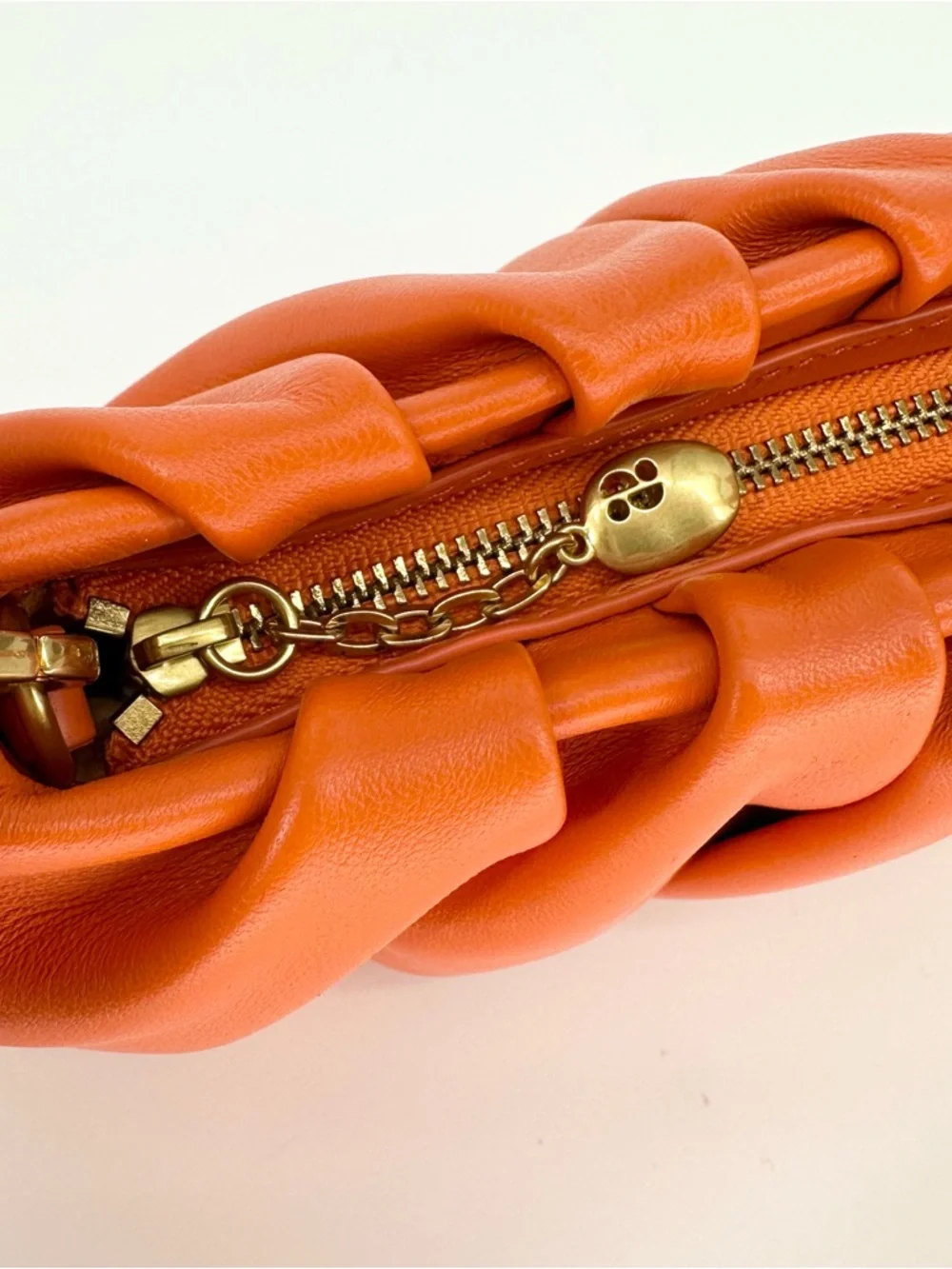 STAUD Bean Convertible Shoulder Bag in Orange Nectarine - Picture 11 of 16